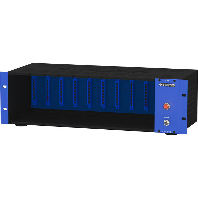 Midas Legend L10 API500シャーシ 箱、付属品あり Midas L10 10-slot 500 Series Chassis | Sweetwater