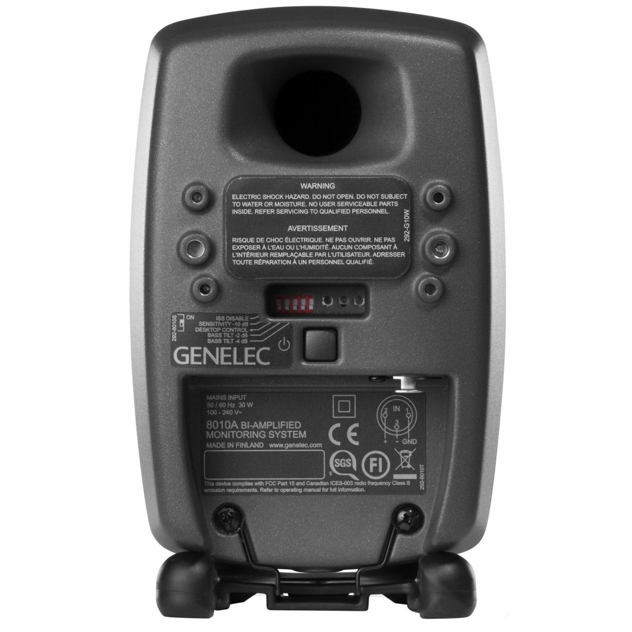 Genelec 8010A Studio Monitors (Grey) | FrontEndAudio.com 