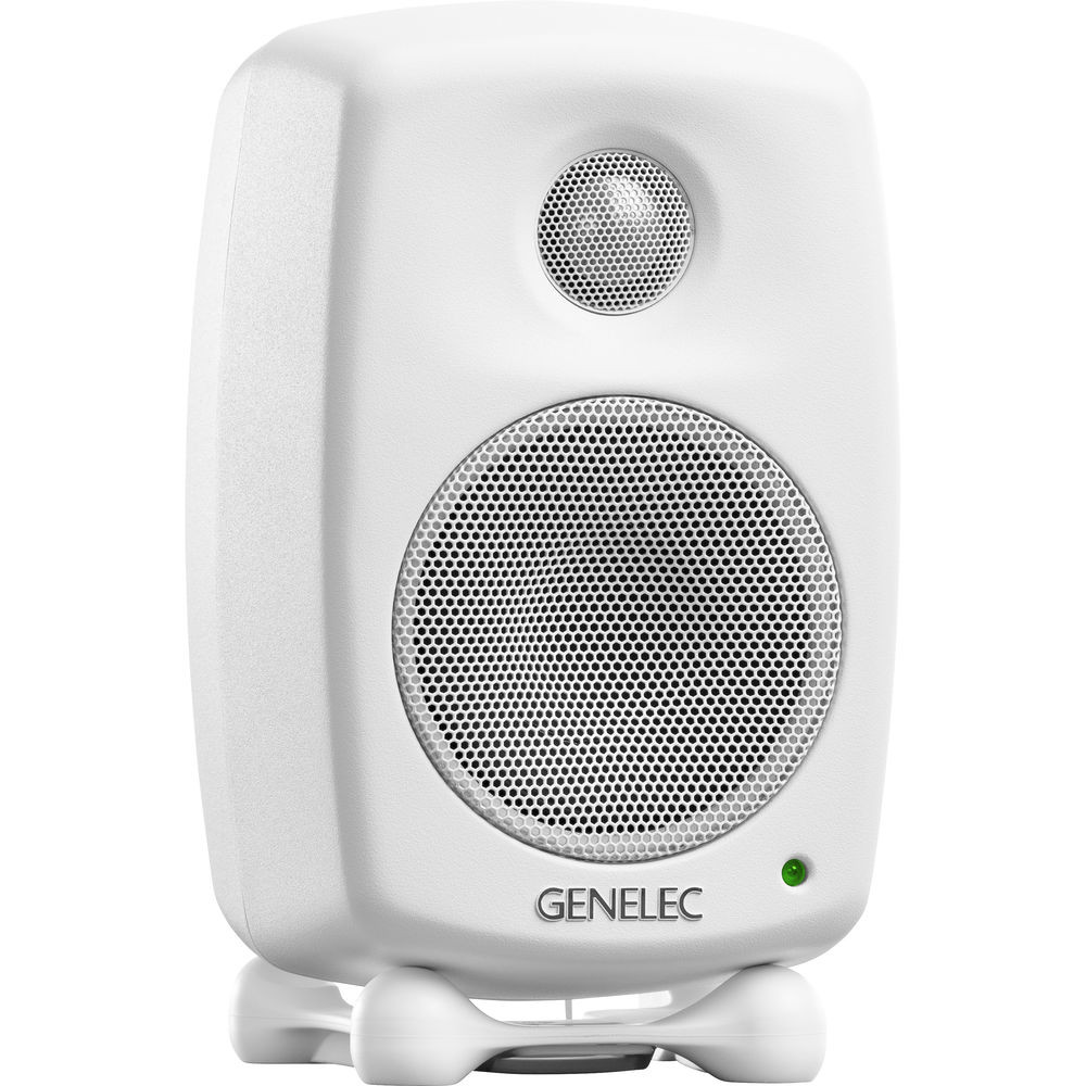 GENELEC 8010A ホワイト（ペア）【美品／箱付き】 Genelec 8010AW Studio Monitors (White) | FrontEndAudio.com