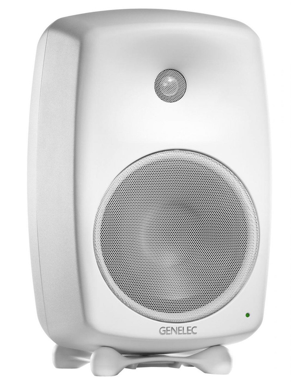 Genelec 8050BW Studio Monitors (White) | FrontEndAudio.com