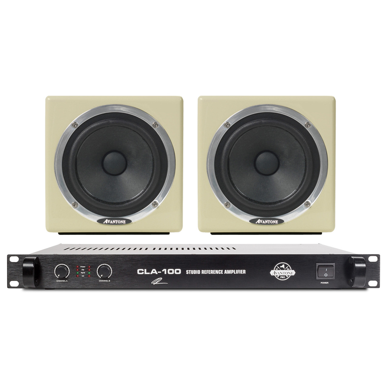 Avantone Mixcubes & CLA100 Monitor Bundle (Cream) | FrontEndAudio.com