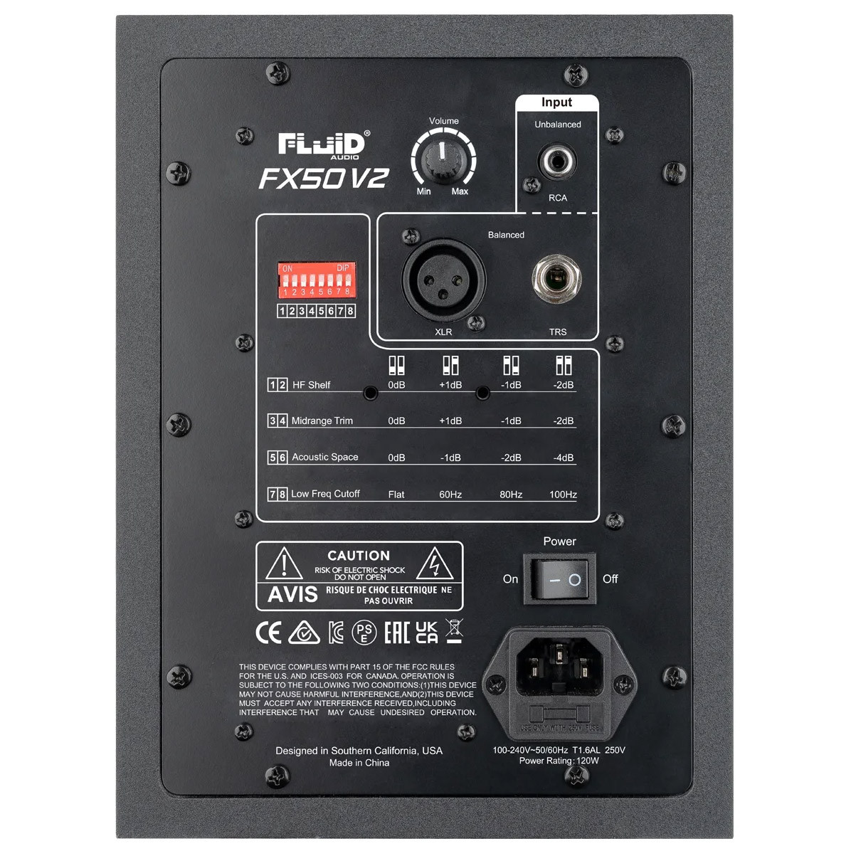Fluid Audio FX50 V2 Studio Monitors | FrontEndAudio.com