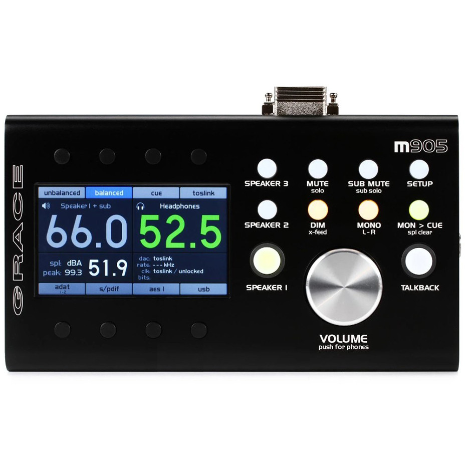 Grace Design m905 Analog Monitor Controller (Black