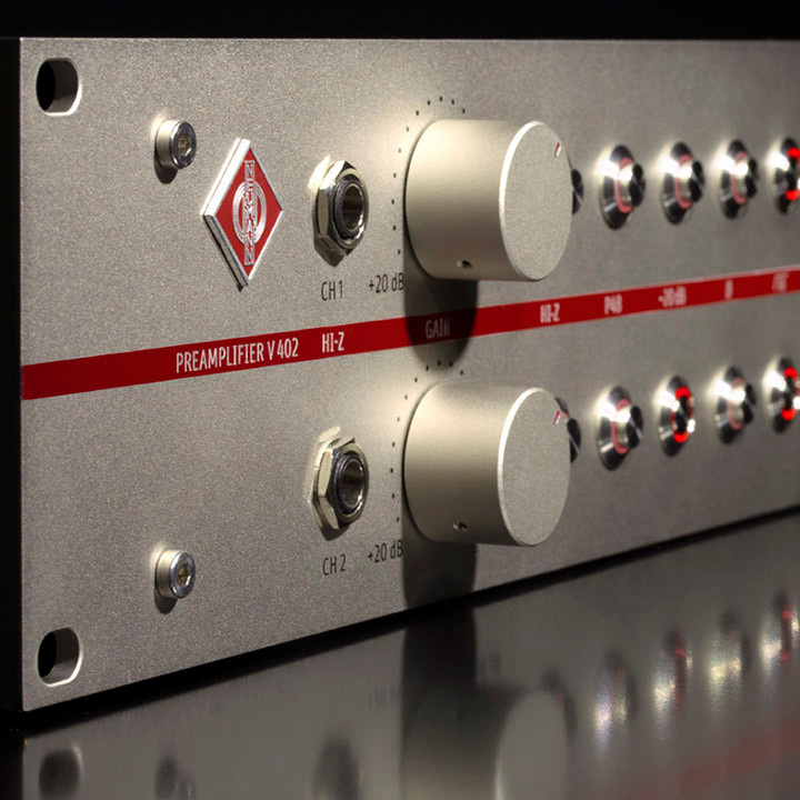 Neumann V402 マイクプリアンプ V 402 - Dual channel microphone preamp