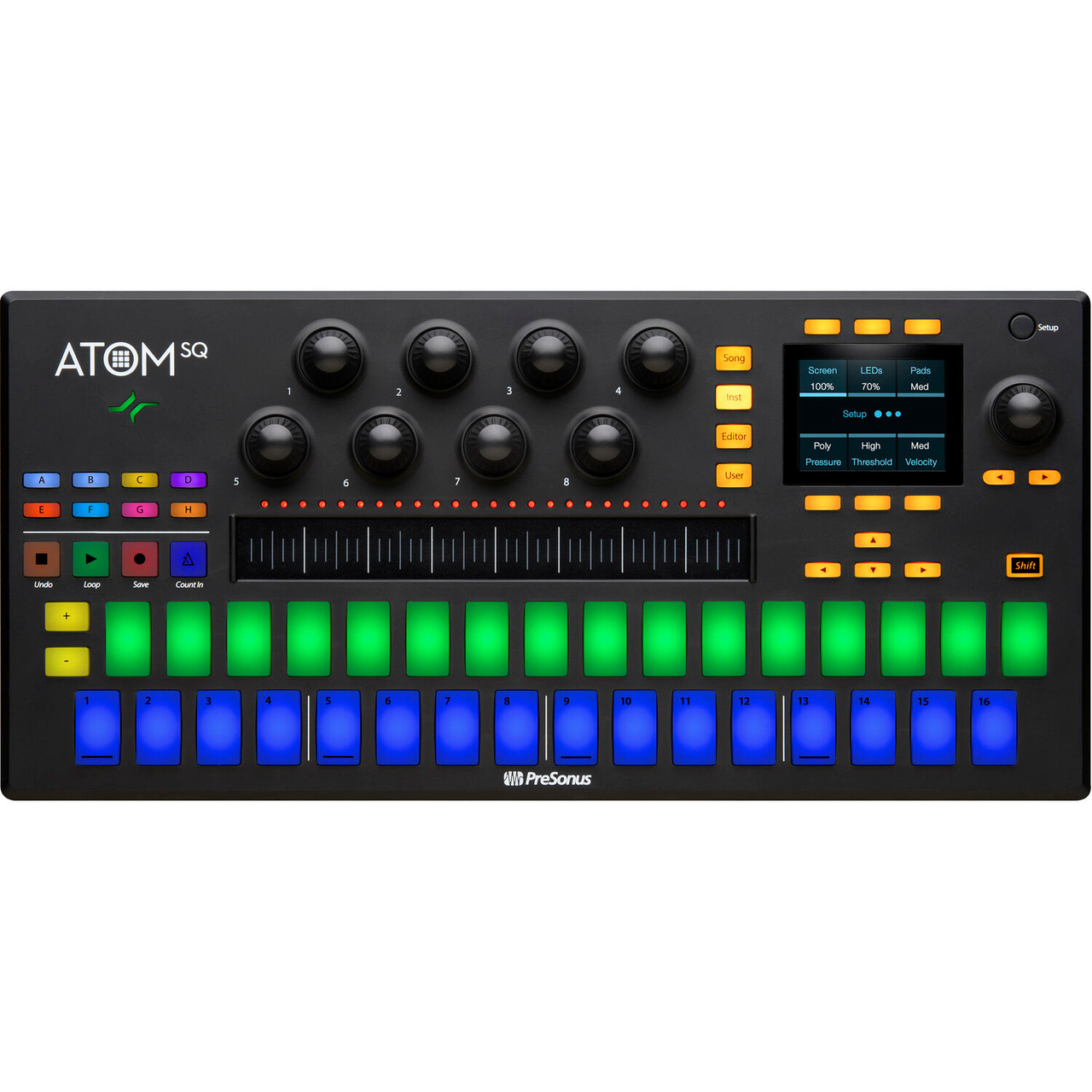 Presonus ATOM PreSonus ATOM Production and Performance Pad MIDI