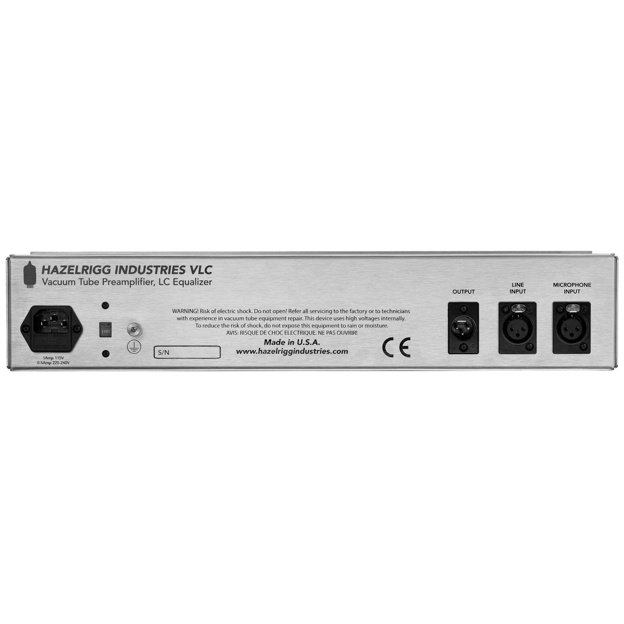 Hazelrigg Industries VLC Preamp & Equalizer | FrontEndAudio.com