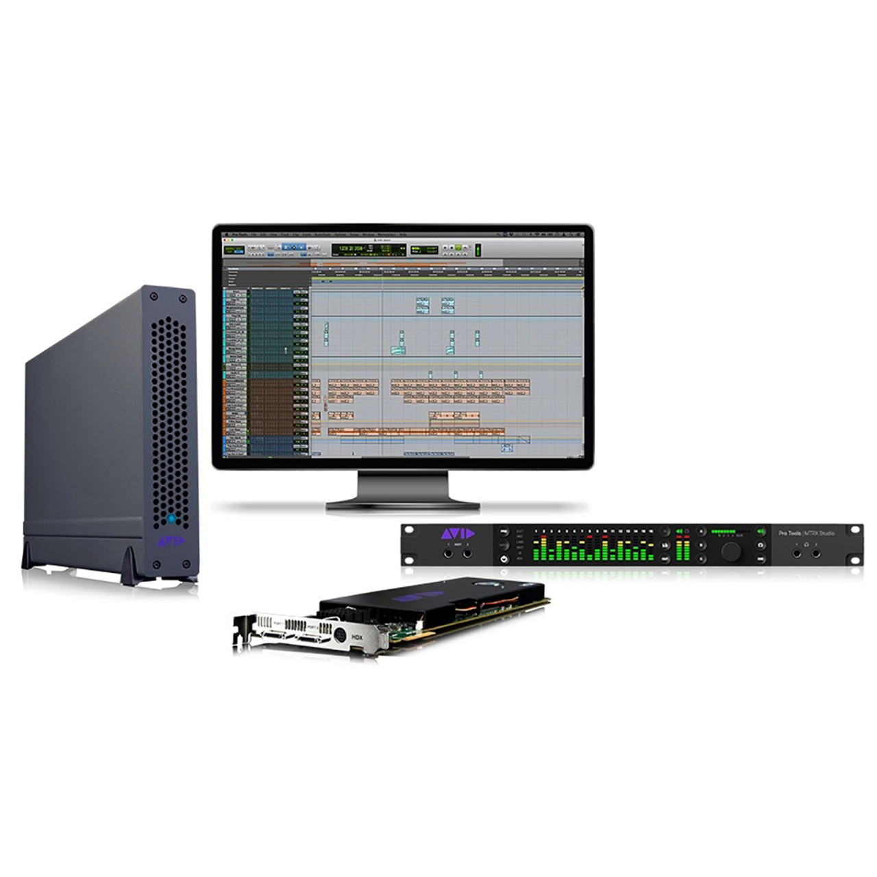 AVID - 編集ソフトAVID XPRESS PROHD＆DVセット 両ドングル版 アビッド Avid Xpress Pro HD Video Editing Software - Academic 00100711601