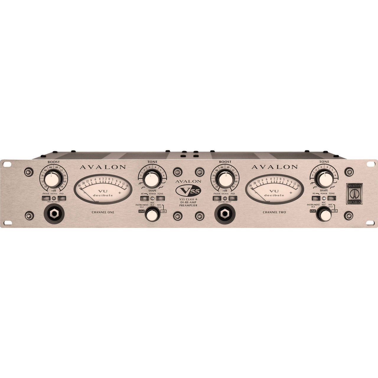 Avalon V55 Microphone Preamp | FrontEndAudio.com