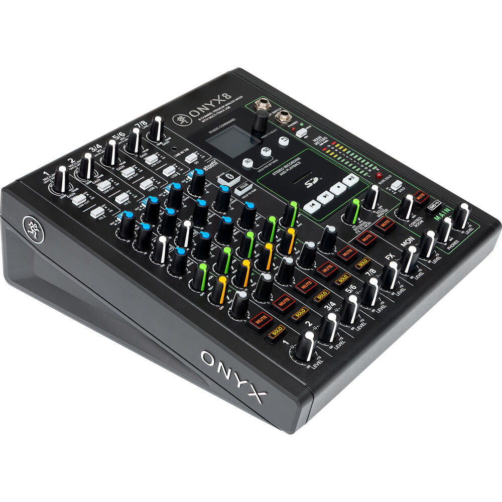 Mackie Onyx8 8-Channel Mixer | FrontEndAudio.com