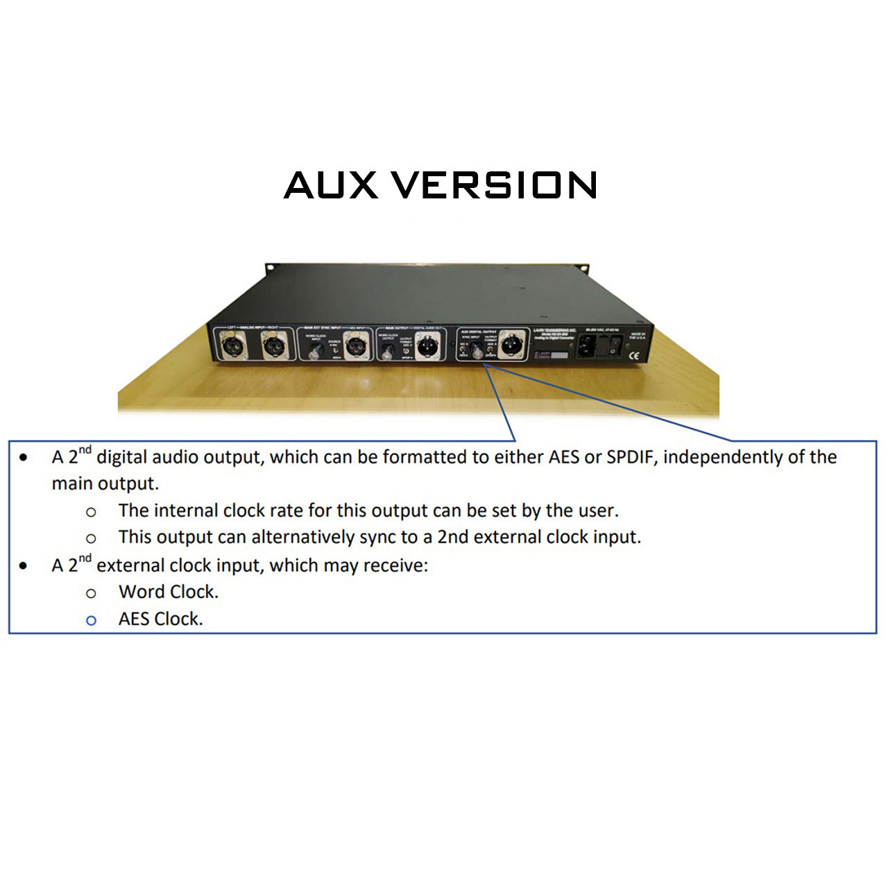 Lavry Engineering Savitr AD-24-200 AD Converter (AUX Version
