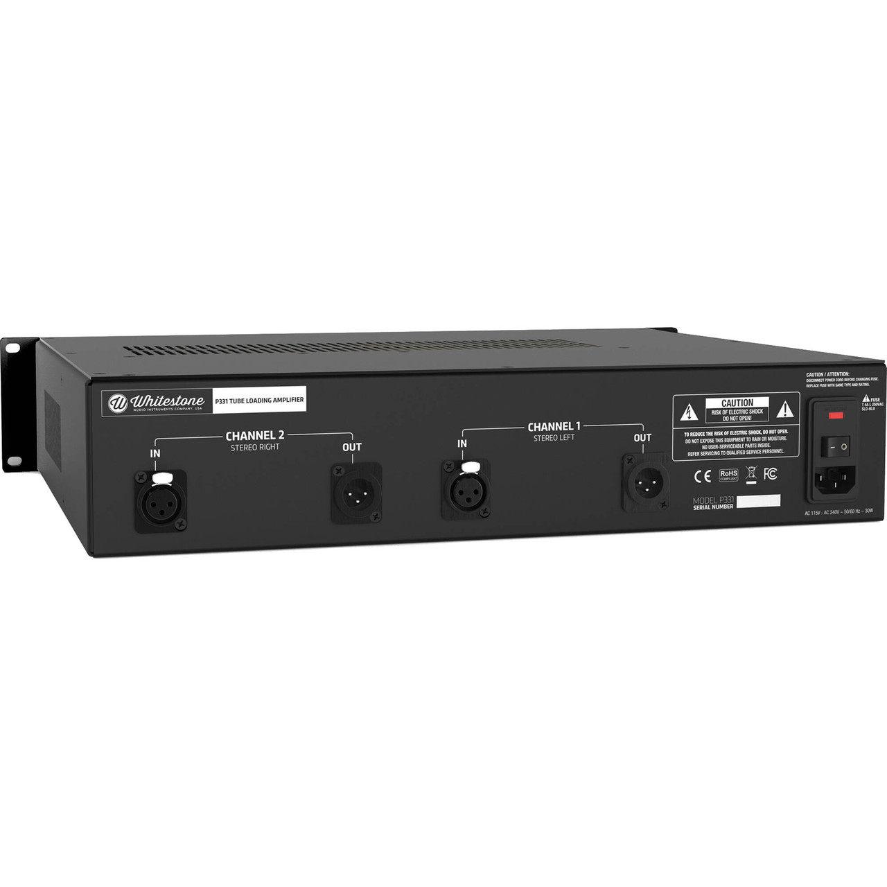 Whitestone Audio P331 EVL Tube Loading Amplifier | FrontEndAudio.com