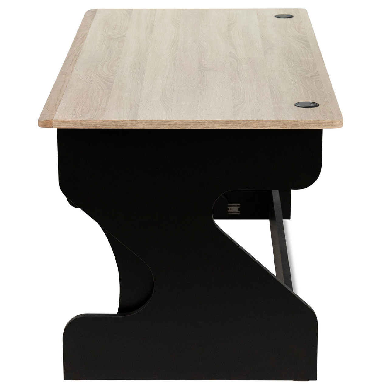 Zaor Miza Z Flex Studio Desk (Black Oak) | FrontEndAudio.com