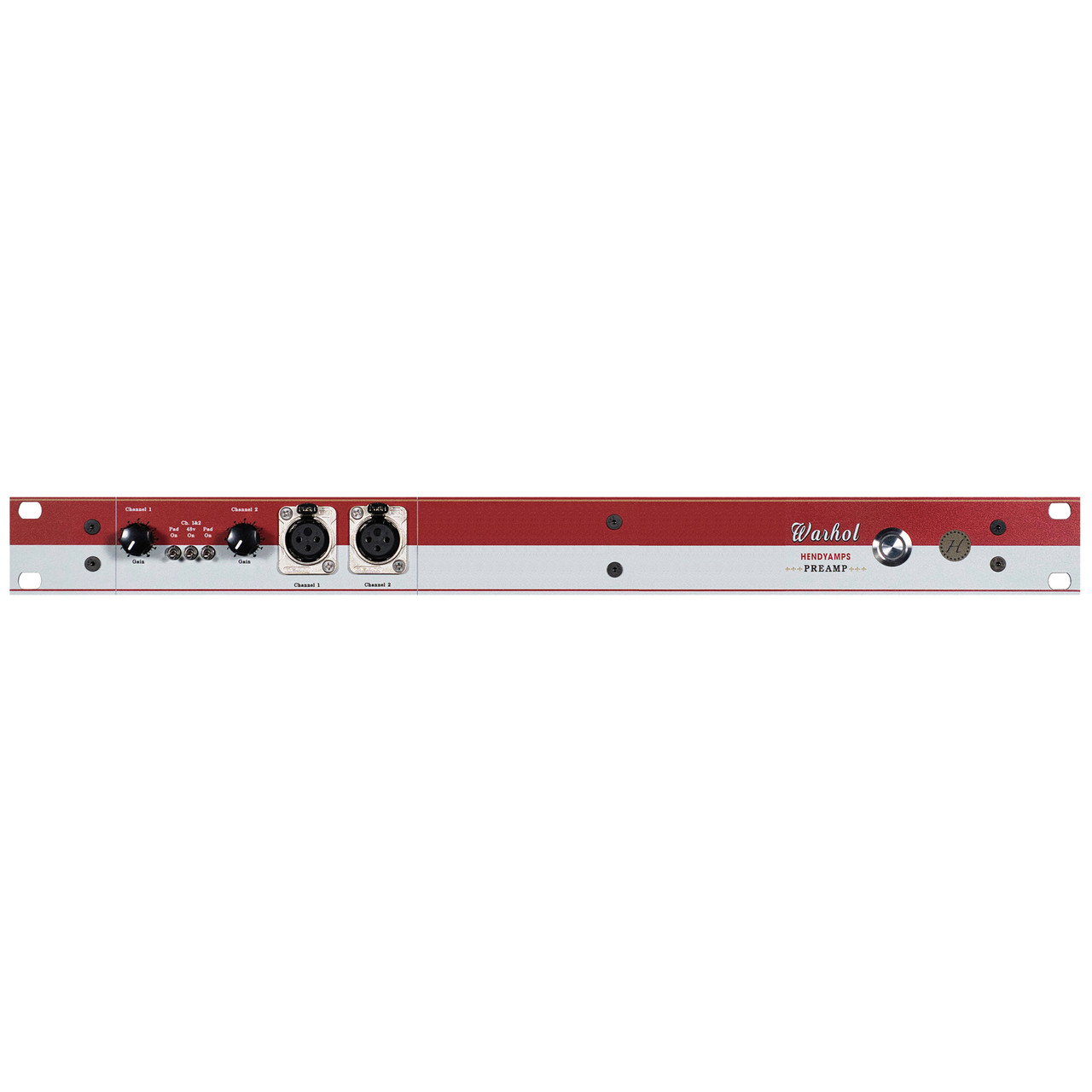 takeHendy Amps Warhol 2ch チャンネルストリップ Hendyamps Warhol 2-Channel Preamp | FrontEndAudio.com