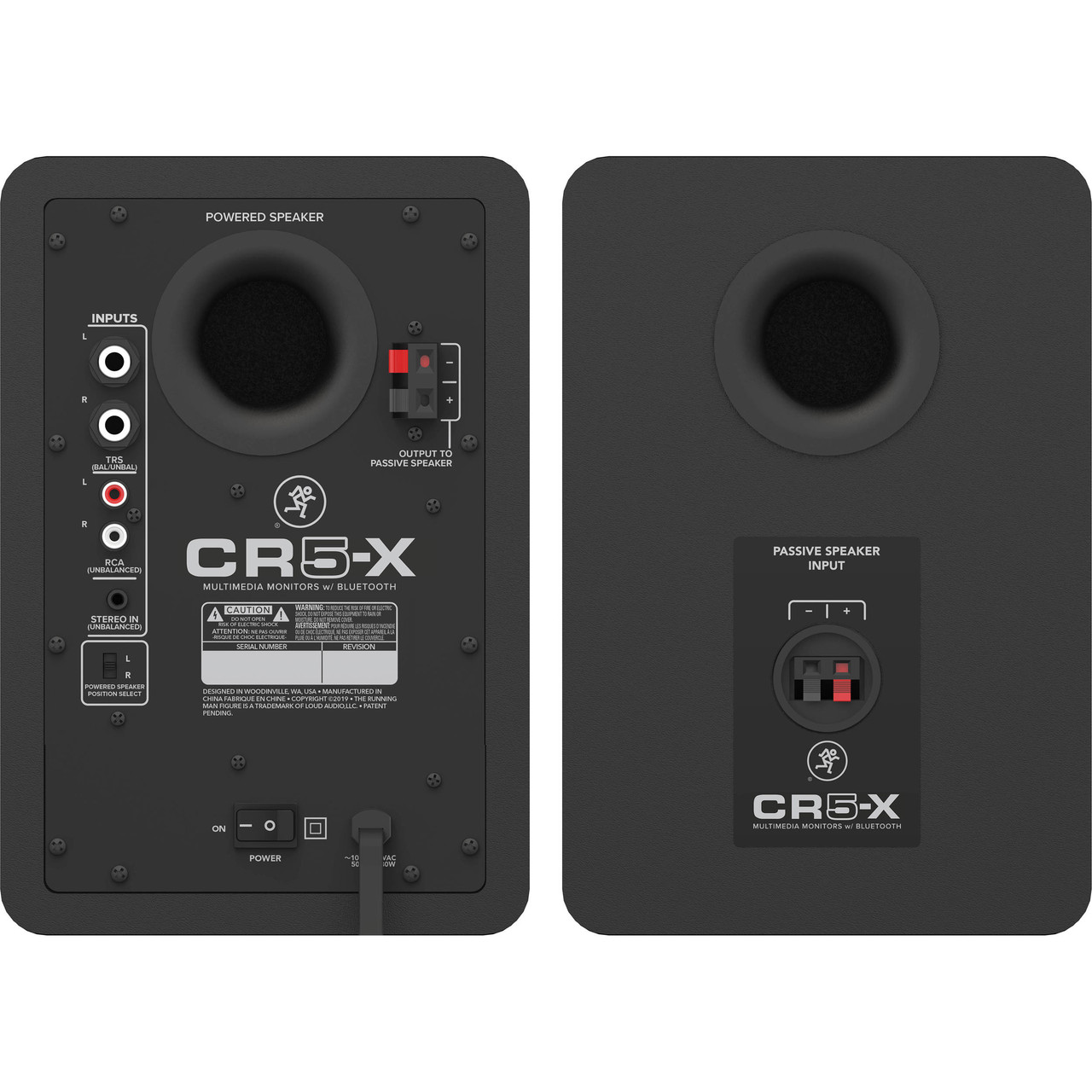 MACKIE マッキークリエイティブリファレンスモニタースピーカー CR5-X Mackie CR5-X Monitors (Pair) | FrontEndAudio.com