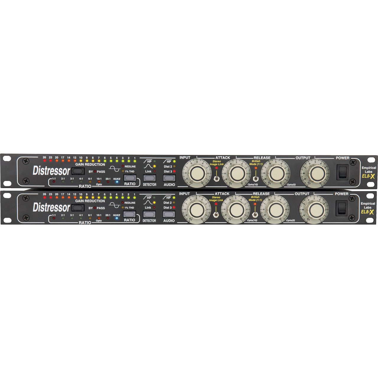 配信機器・PA機器・レコーディング機器 EMPIRICAL LABS EL8X-S STEREO PAIR Empirical Labs EL8X-S Distressor (Stereo Pair) | FrontEndAudio.com