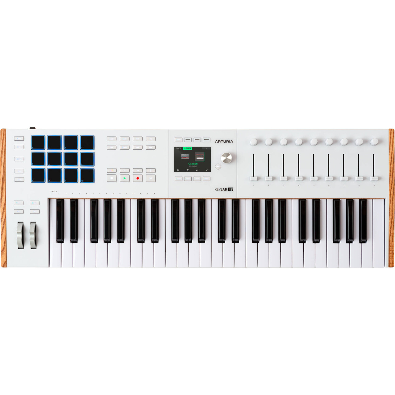 Arturia KeyLab 49 MKIII Controller (White) | FrontEndAudio.com