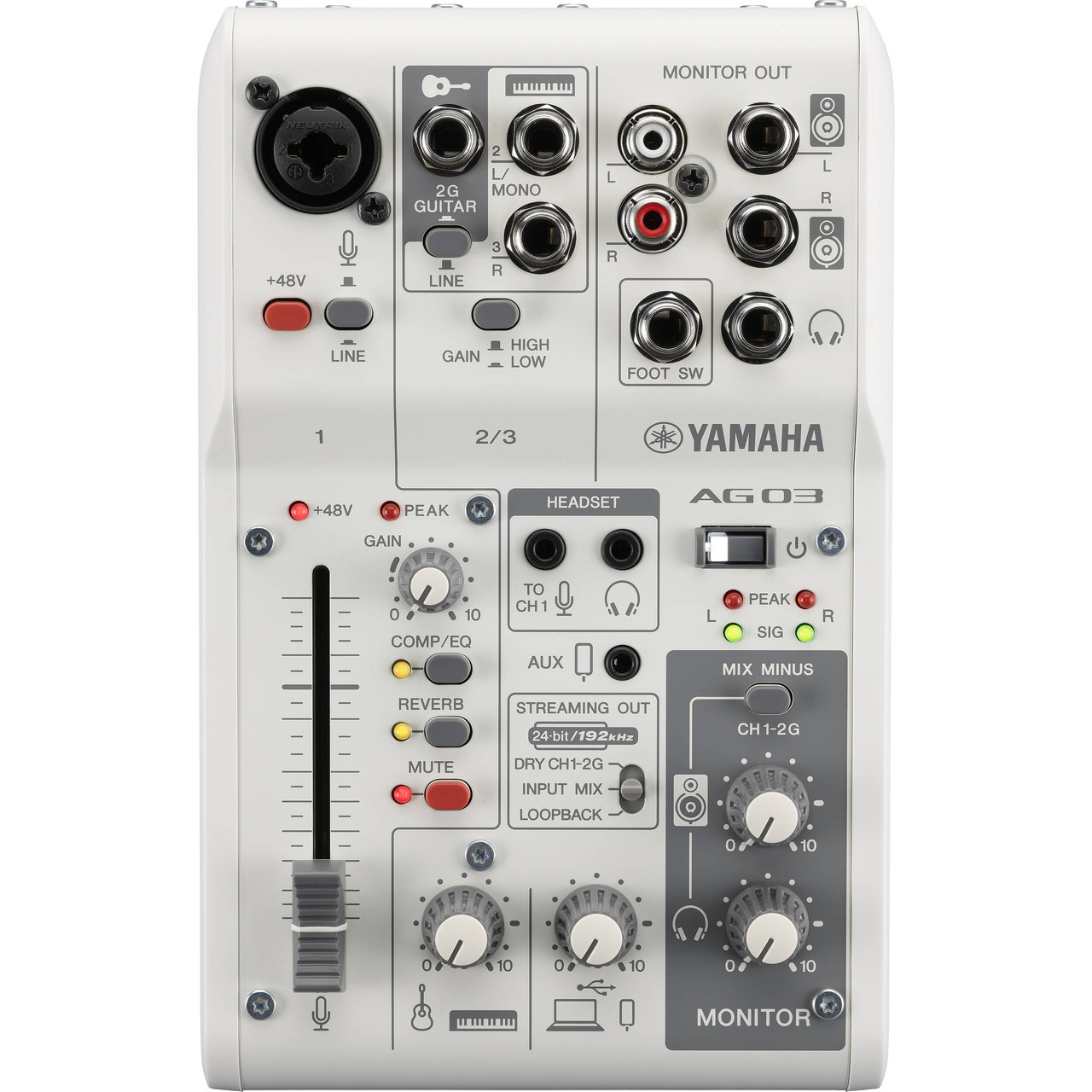 Yamaha AG03 MKII Mixer & Audio Interface | FrontEndAudio.com