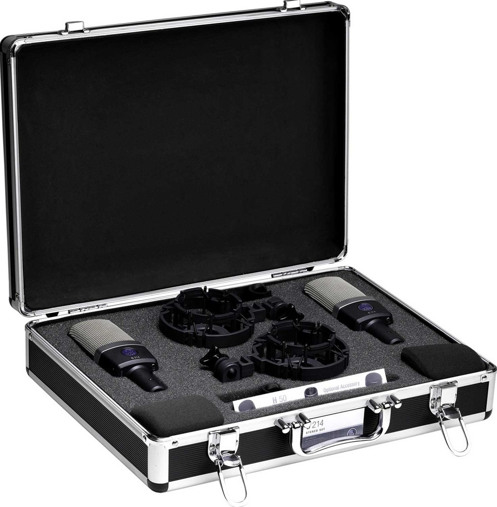 AKG C214/ST Condenser Microphones (Used) | FrontEndAudio.com