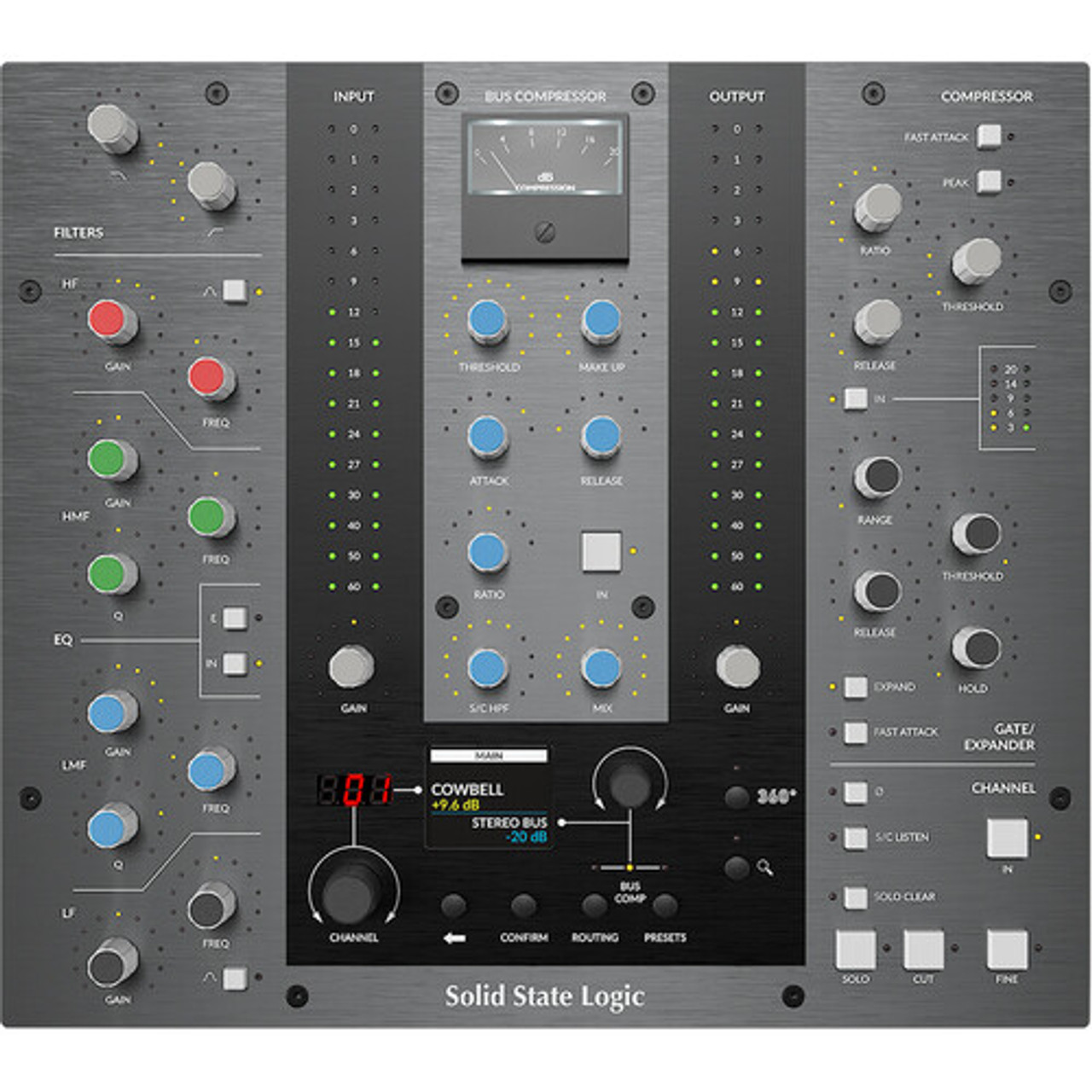 Solid State Logic UF1, UC1 & UF8 DAW Control Surface Bundle 