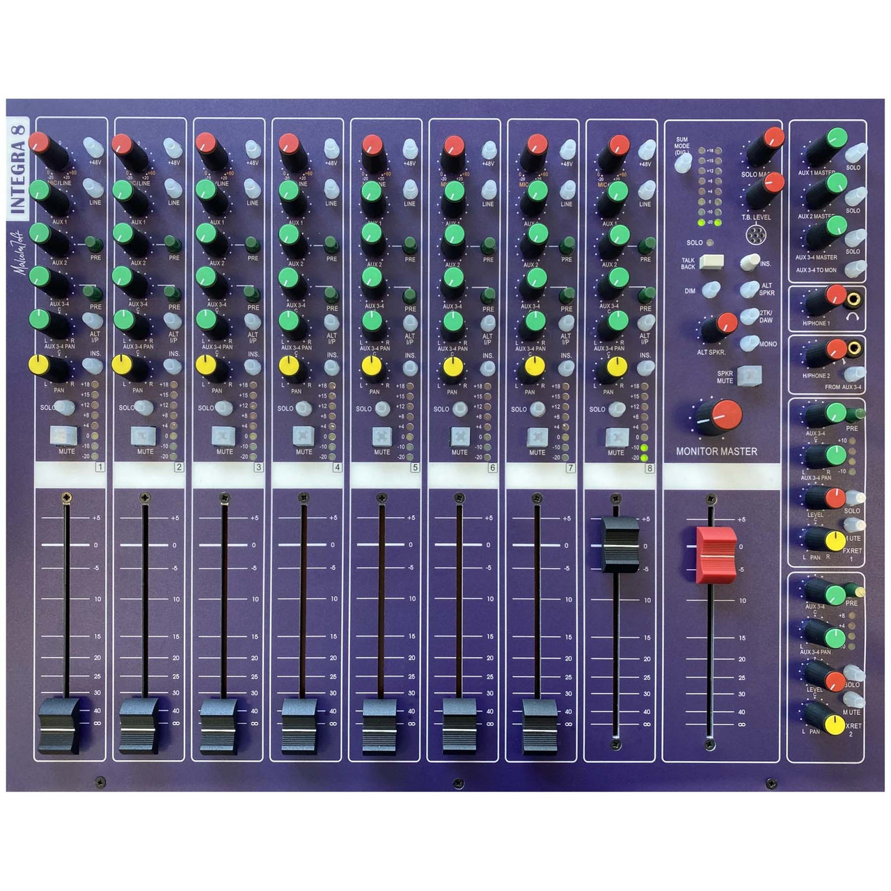 Malcolm Toft Integra 8 Mixing Console | FrontEndAudio.com