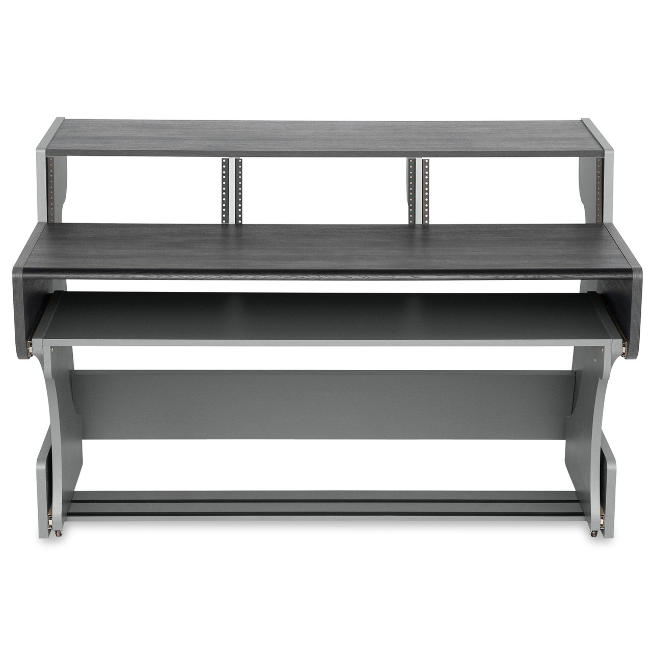 Zaor Miza 88XL Flex Studio Desk (Grey Wenge) | FrontEndAudio.com