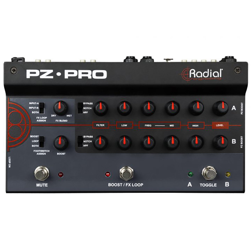 Radial PZ-Pro Acoustic Preamp (Used) | FrontEndAudio.com Radial PZ-Pro Acoustic Preamp (Used) | FrontEndAudio.com