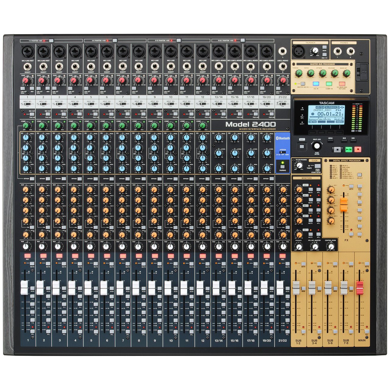 Tascam Model 2400 Analog Recording Console | FrontEndAudio.com