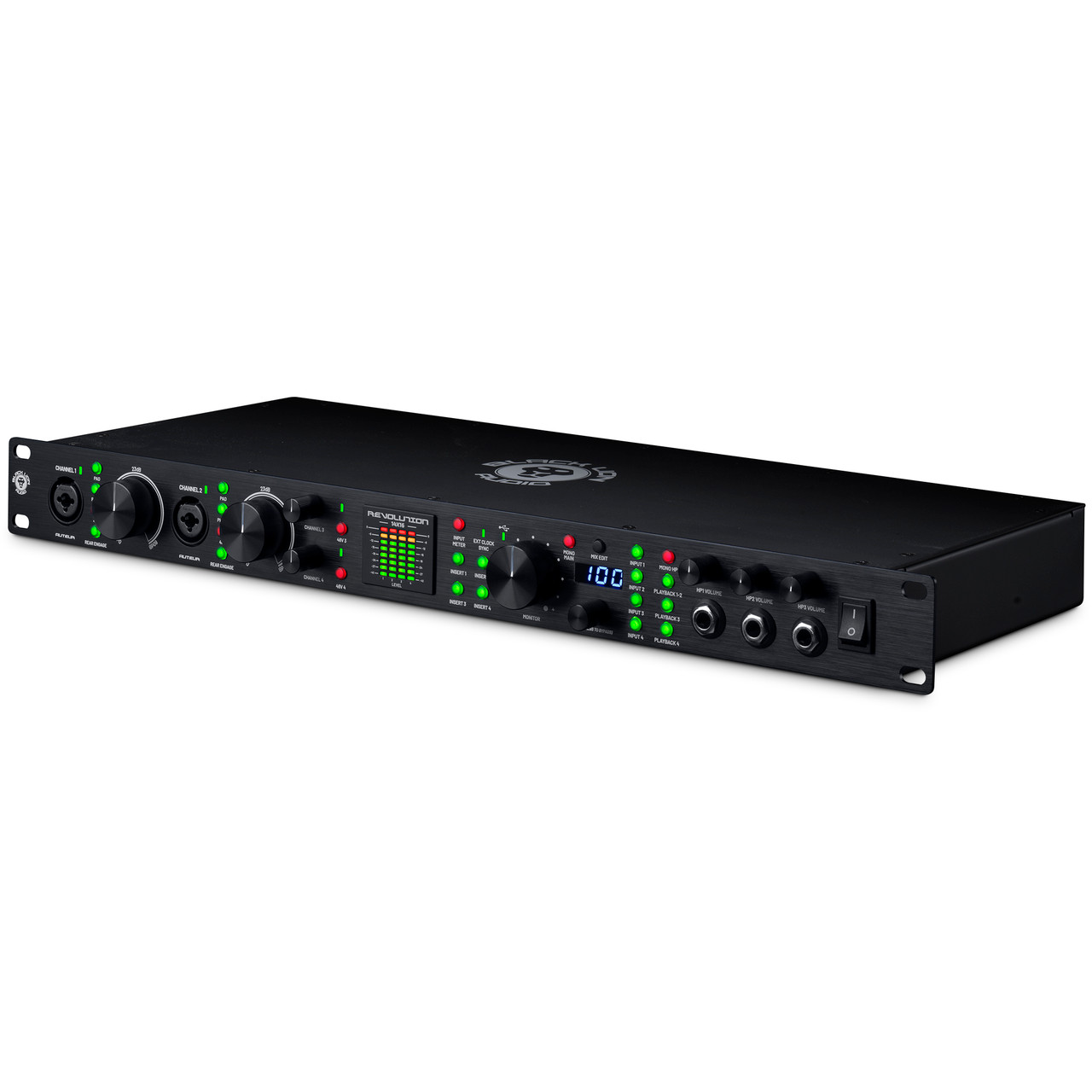 Black Lion Audio Revolution 14x16 Audio Interface | FrontEndAudio.com