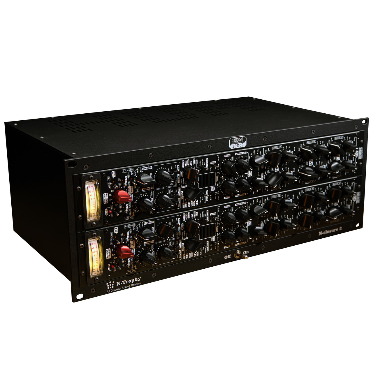 Hum Audio N-Closure 2 Channel Strip Rack | FrontEndAudio.com