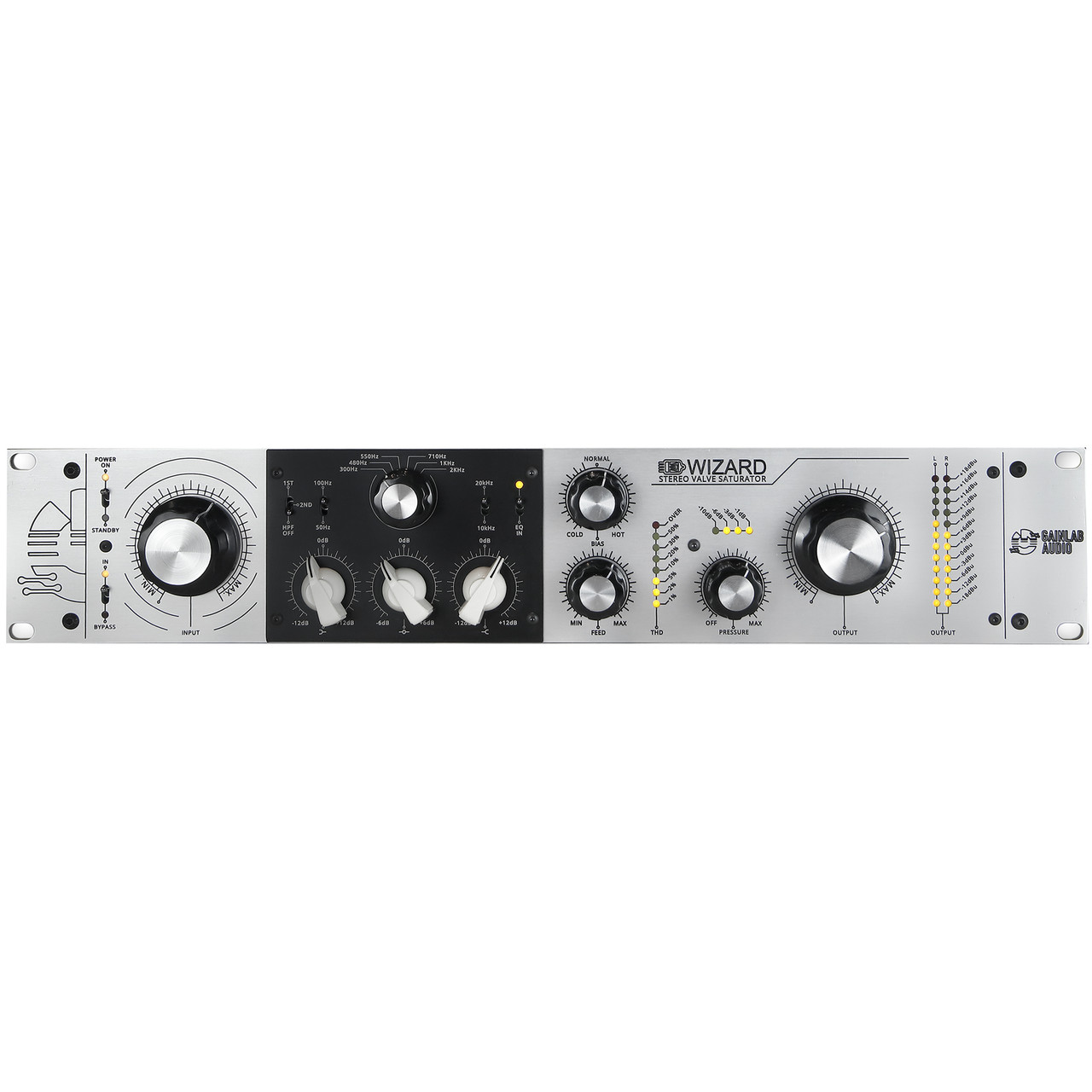Gainlab Audio Wizard Stereo Tube Saturator | FrontEndAudio.com