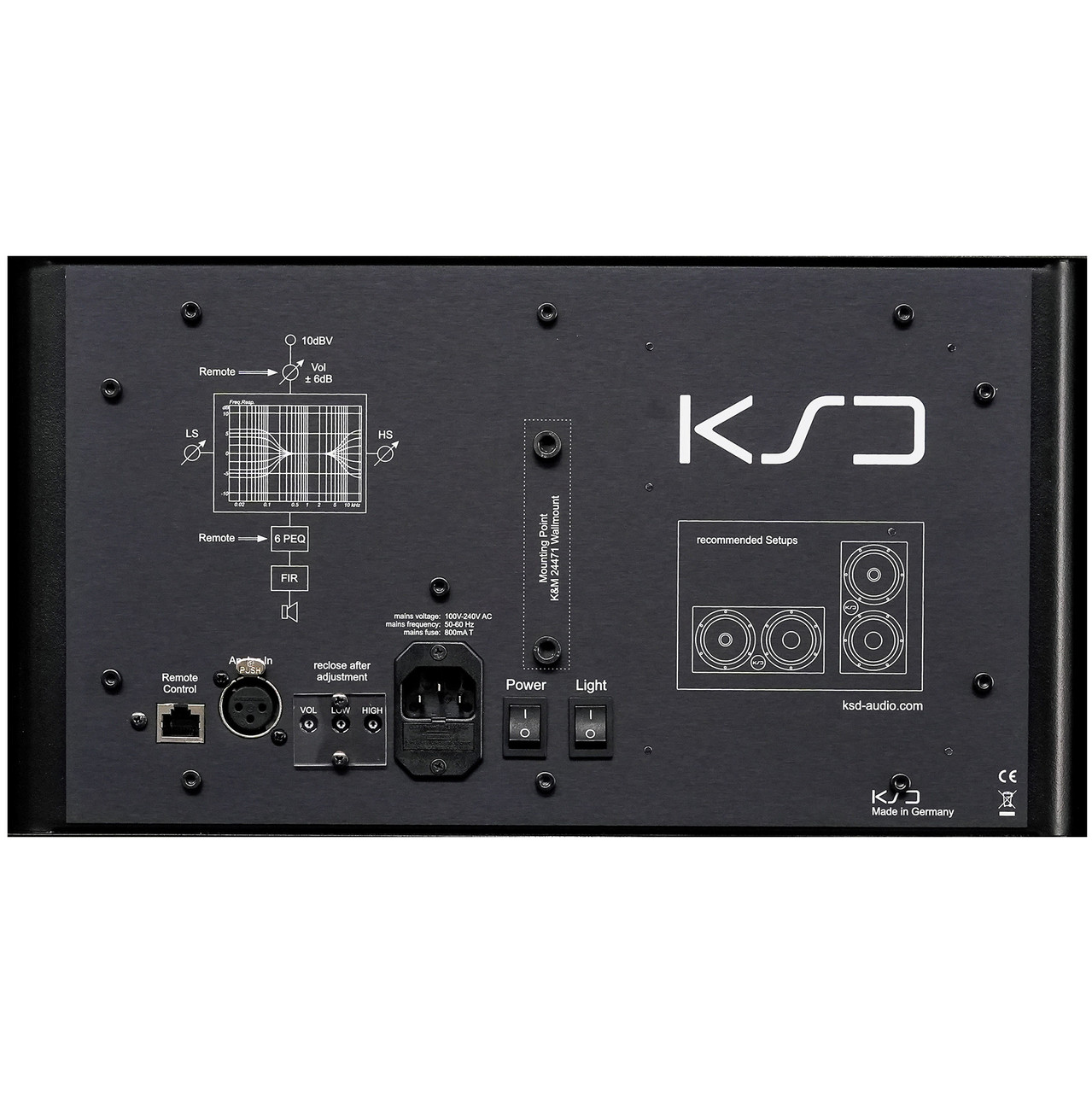 KSD C55 Reference Monitor (Right Cherry) | FrontEndAudio.com