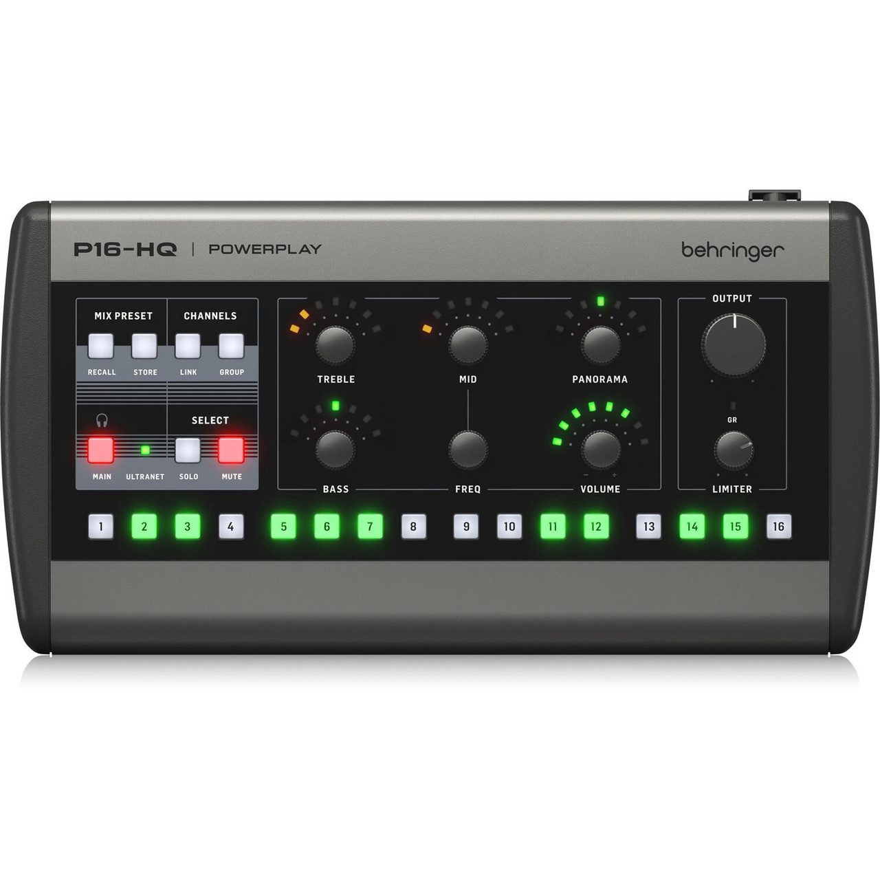 Behringer P16-HQ Personal Monitoring Mixer | FrontEndAudio.com
