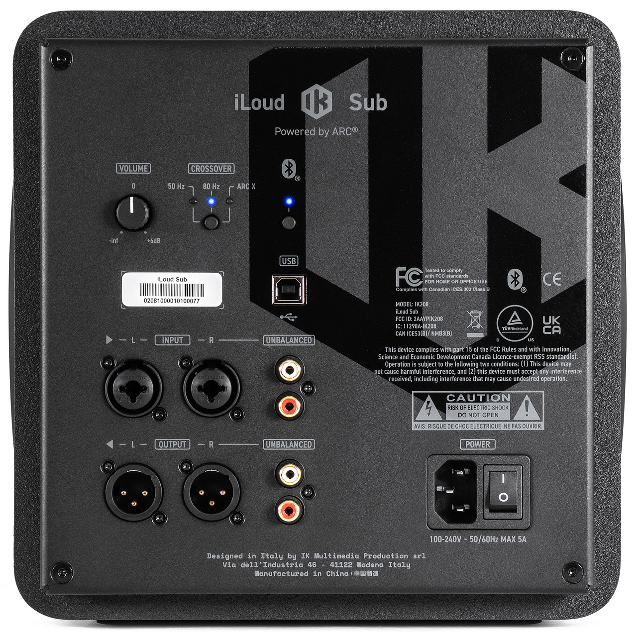 iK multimedia iLoud Sub 年度末特価！ IK Multimedia iLoud Sub Compact Subwoofer with ARC Correction