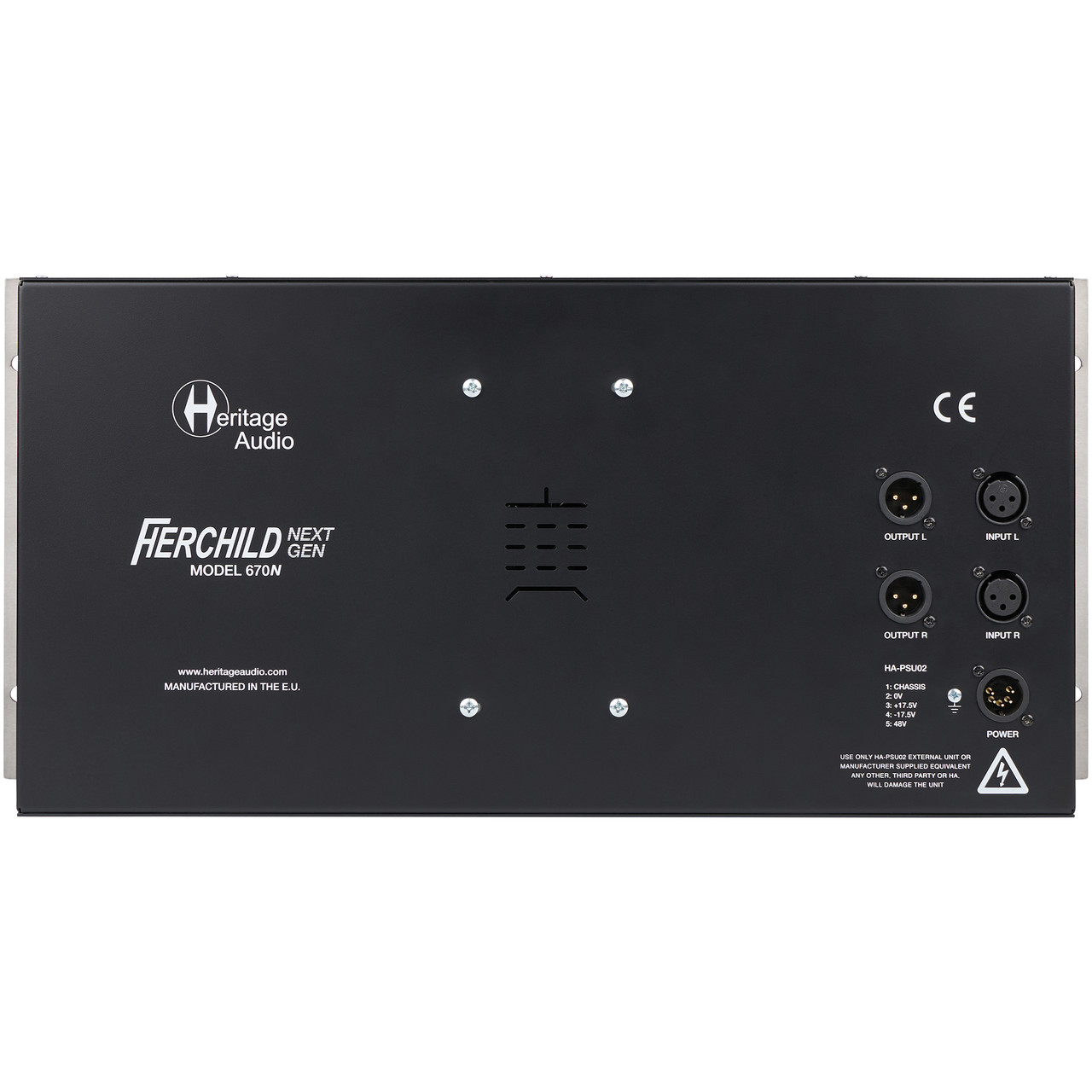 Heritage Audio Herchild Next Gen 670N Stereo Tube Compressor
