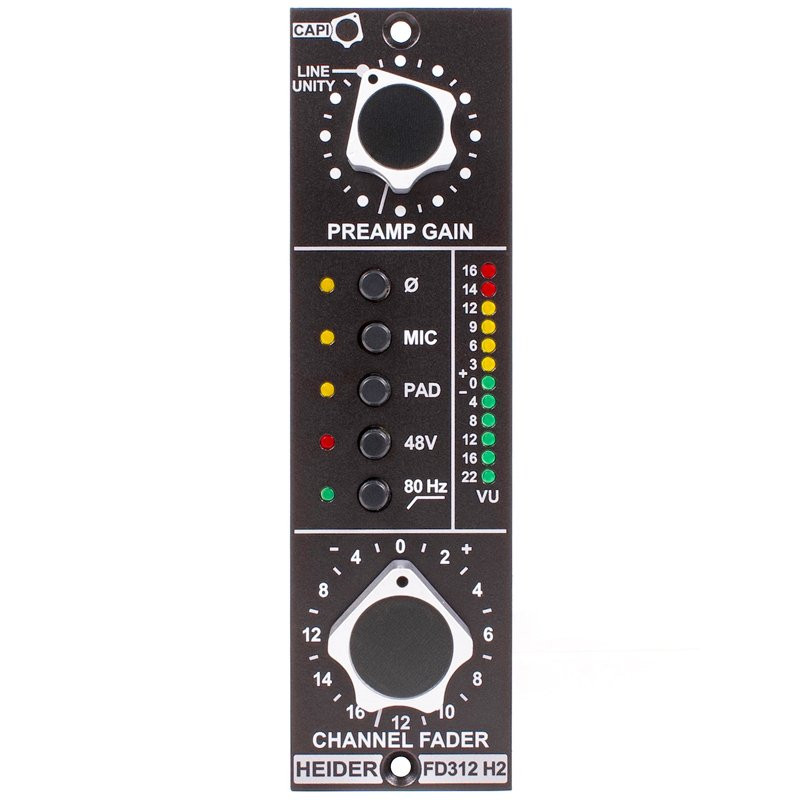 CAPI Heider FD312 H2 500-Series Preamp | FrontEndAudio.com