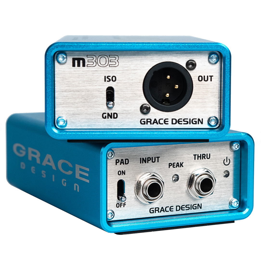 Grace Design m303 Active Direct Box (Open Box) | FrontEndAudio.com