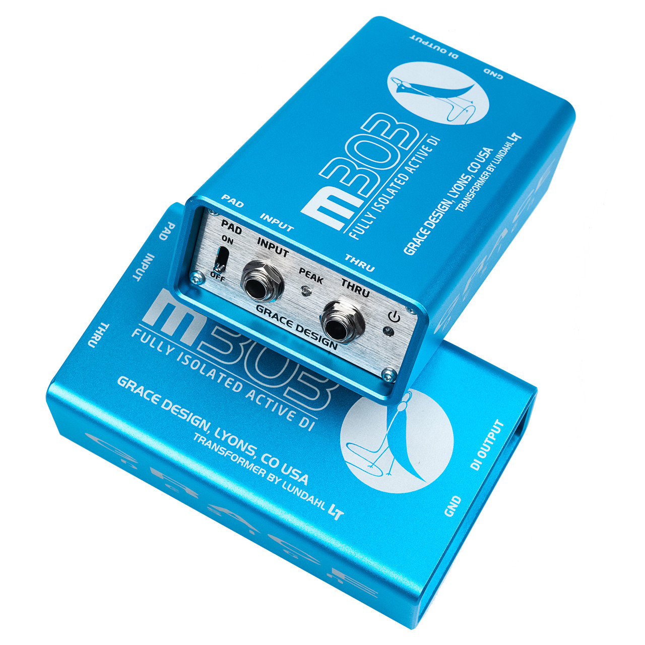 Grace Design m303 Active Direct Box (Open Box) | FrontEndAudio.com