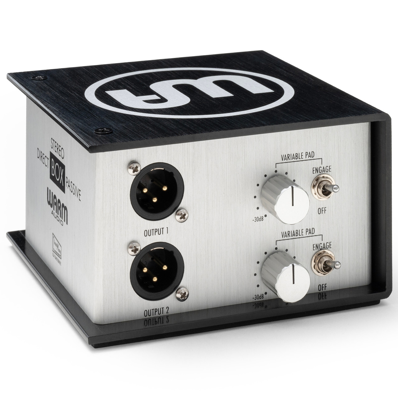 Warm Audio Passive Stereo Direct Box | FrontEndAudio.com