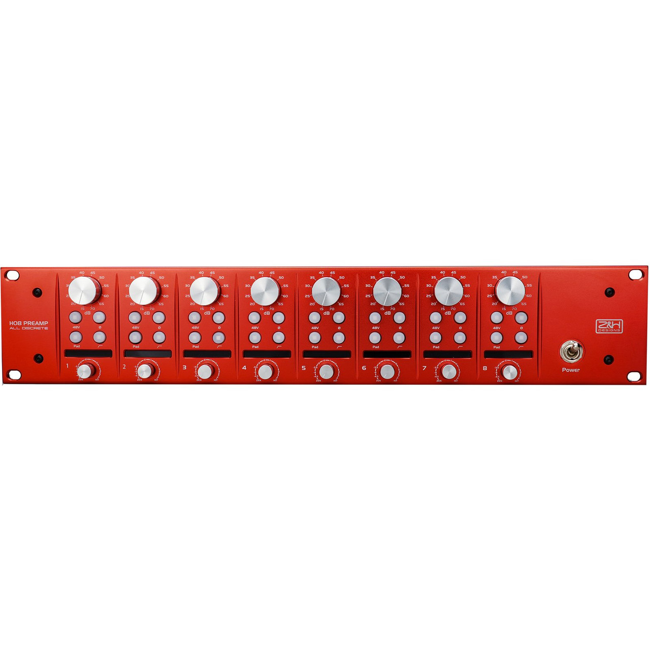 Z&H Designs HO8 8-Channel Preamp | FrontEndAudio.com