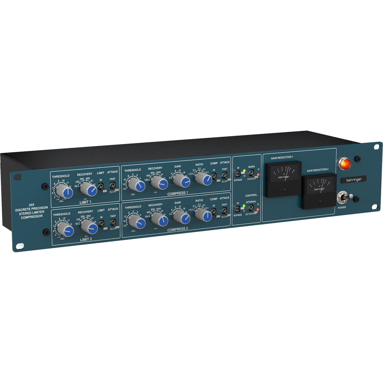 Behringer 369 Stereo Compressor | FrontEndAudio.com
