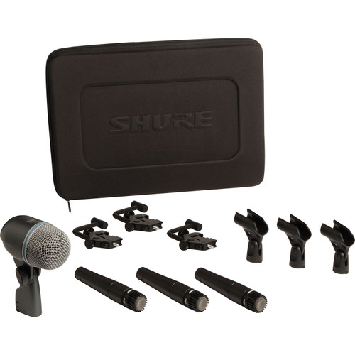 Shure PGADRUMKIT5 Drum Microphone Kit | FrontEndAudio.com