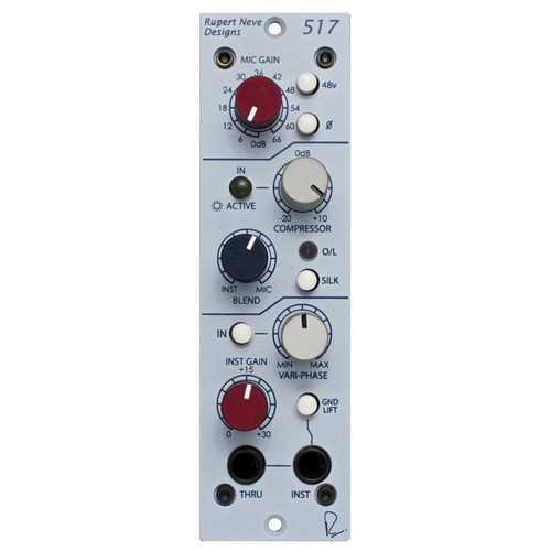 Rupert Neve 517 Portico 500-Series Preamp, DI & Compressor