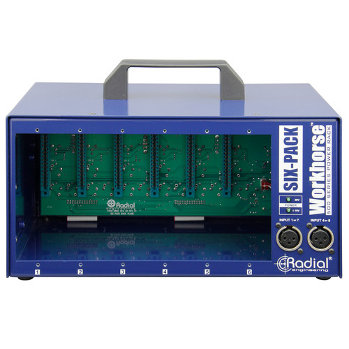 Radial Workhorse PowerStrip 500-Series Rack | FrontEndAudio.com