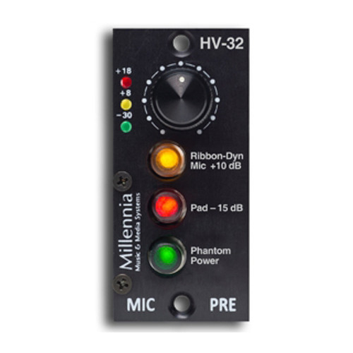 Millennia HV-35 500-Series Preamp | FrontEndAudio.com