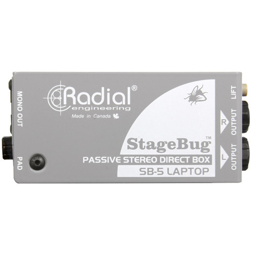 Radial StageBug SB-2 Passive Direct Box | FrontEndAudio.com