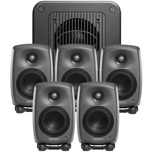 Genelec 8320 Stereo SAM Monitor Package (Grey) | FrontEndAudio.com