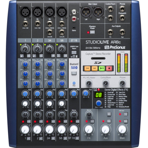 PreSonus StudioLive AR12c Hybrid Mixer | FrontEndAudio.com