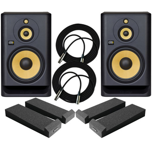 KRK RoKit パッシブモニター USA製　正規輸入品 PAIR ORIGINAL KRK ROKIT Studio Monitor Speakers GRAY Made