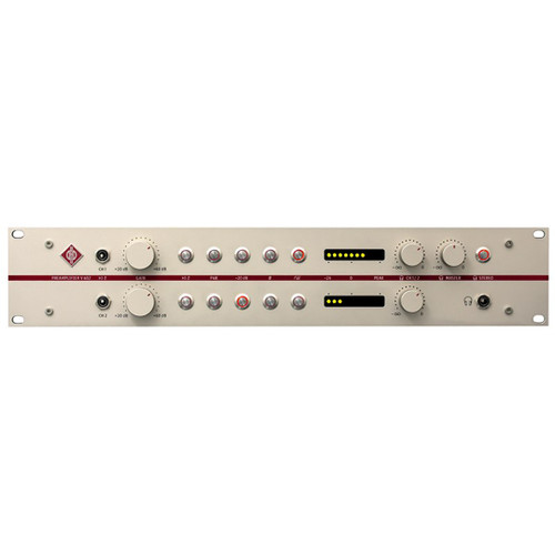 Neumann V402 マイクプリアンプ Neumann V 402 Microphone Preamp | FrontEndAudio.com