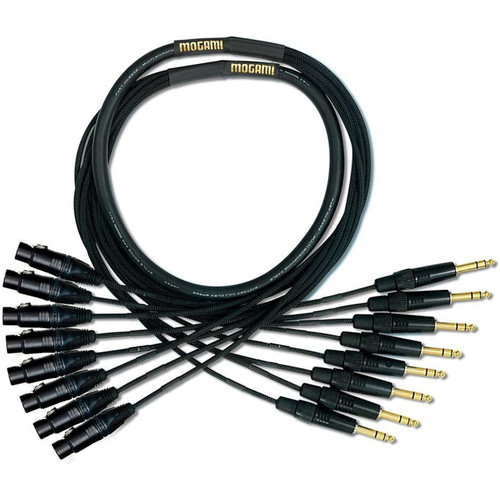 Mogami Gold 8-Channel TRS to XLR Female Fan-Out